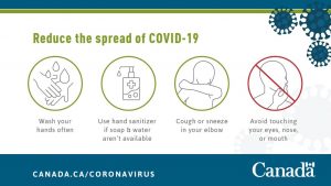 DO YOUR PART TO MINIMIZE THE SPREAD OF COVID-19!